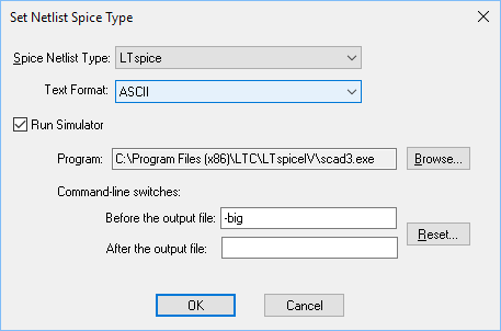 Working with LTSpice